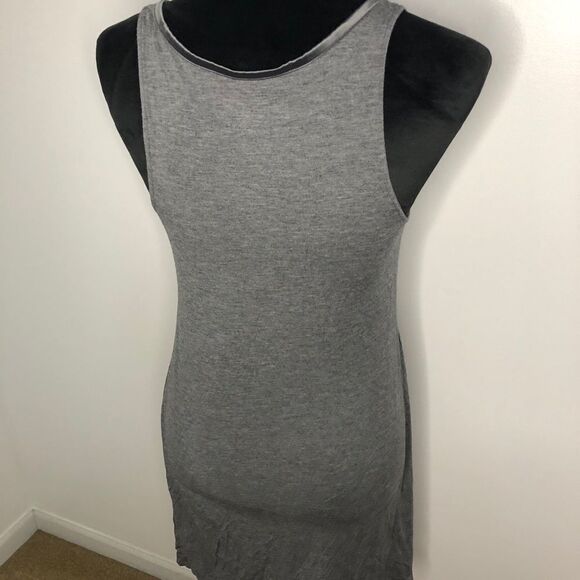 Felina grey racerback tank dress size small - Picture 3 of 6
